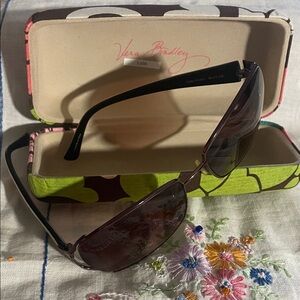 Vera Bradley Dark Brown Sunglasses